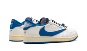Jordan 1 Retro Low OG SP Fragment x Travis Scott Sail Military Blue