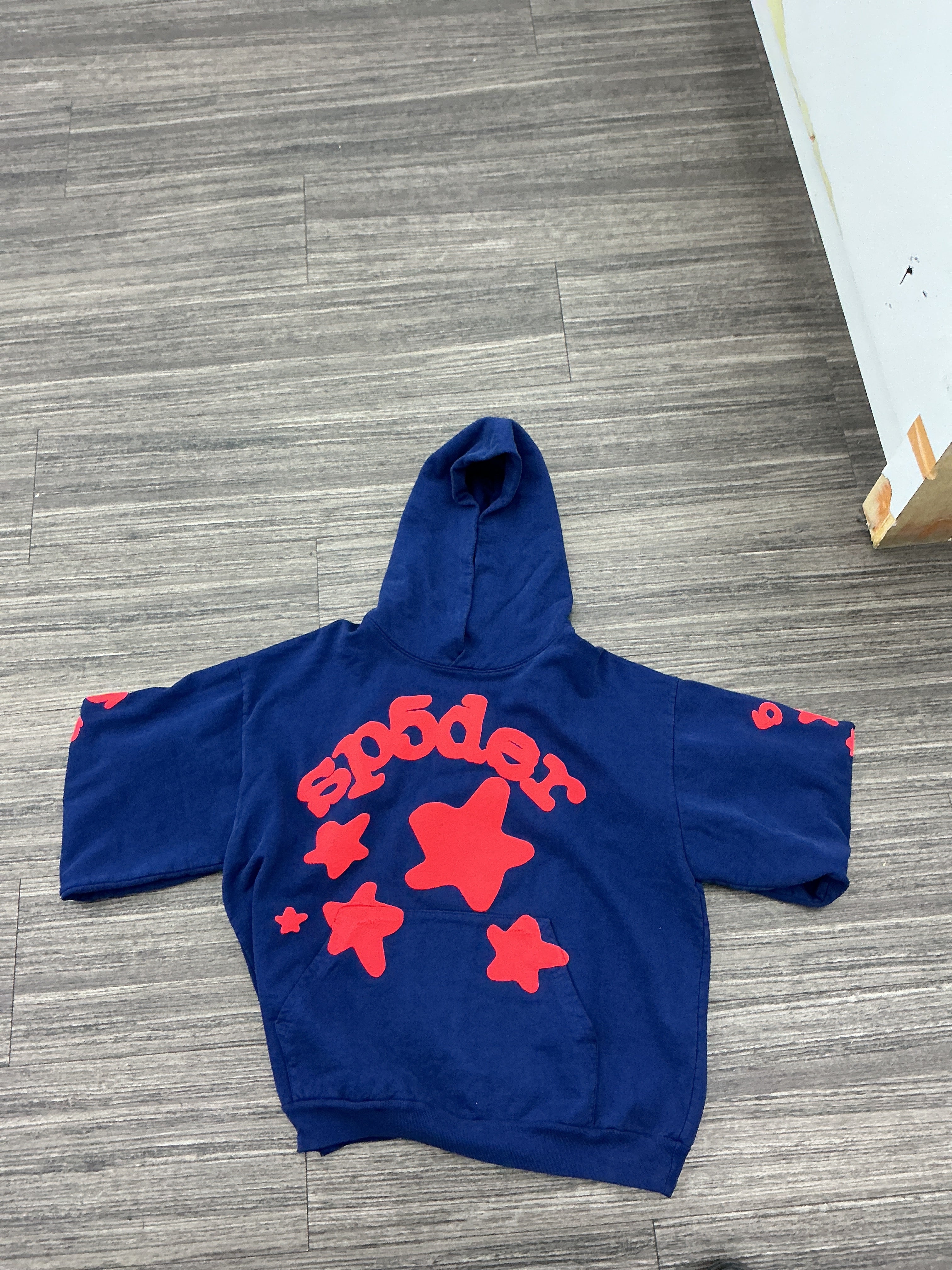 Sp5der Beluga Hoodie Navy