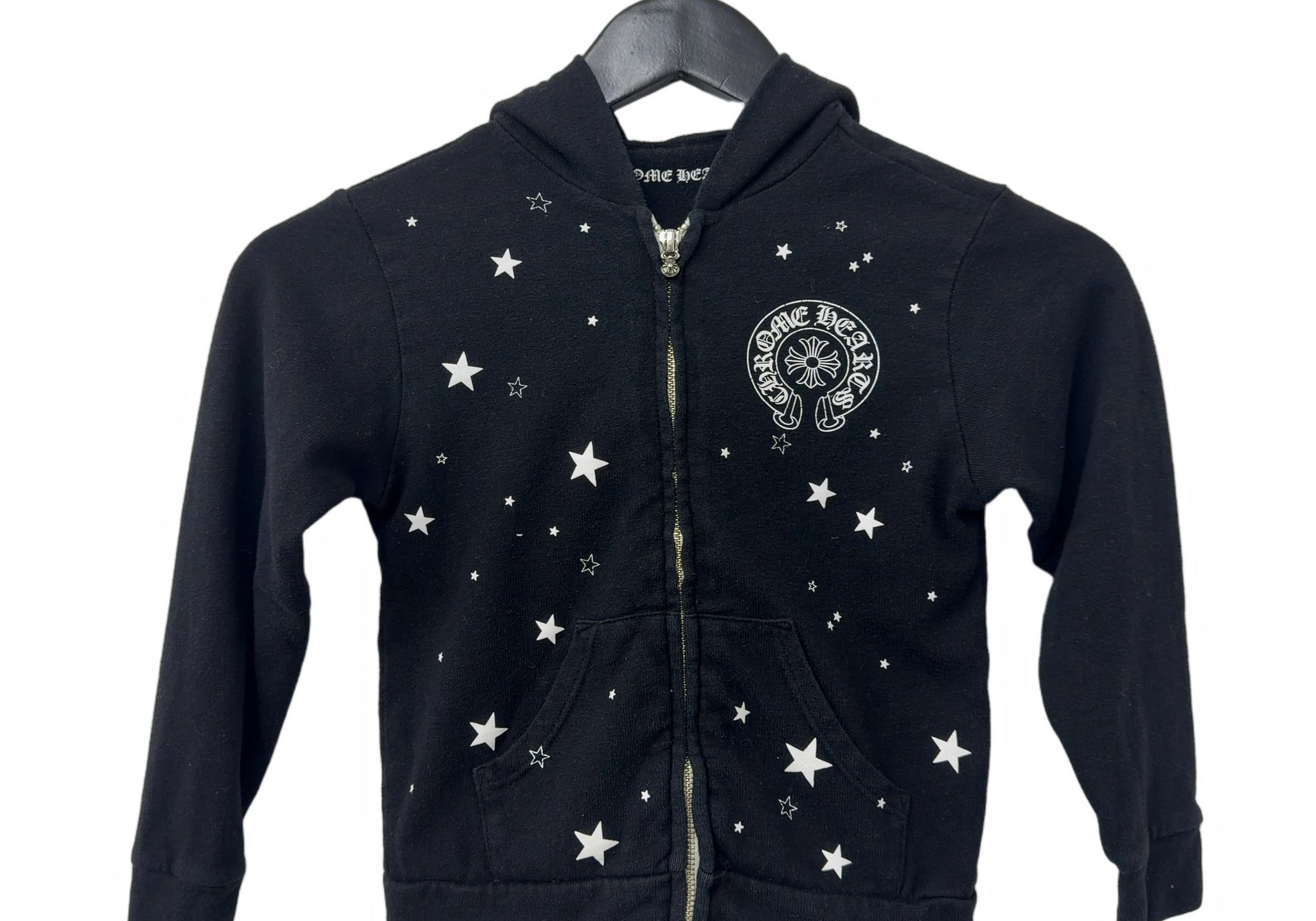 Chrome Hearts Stars Zip Up Hoodie