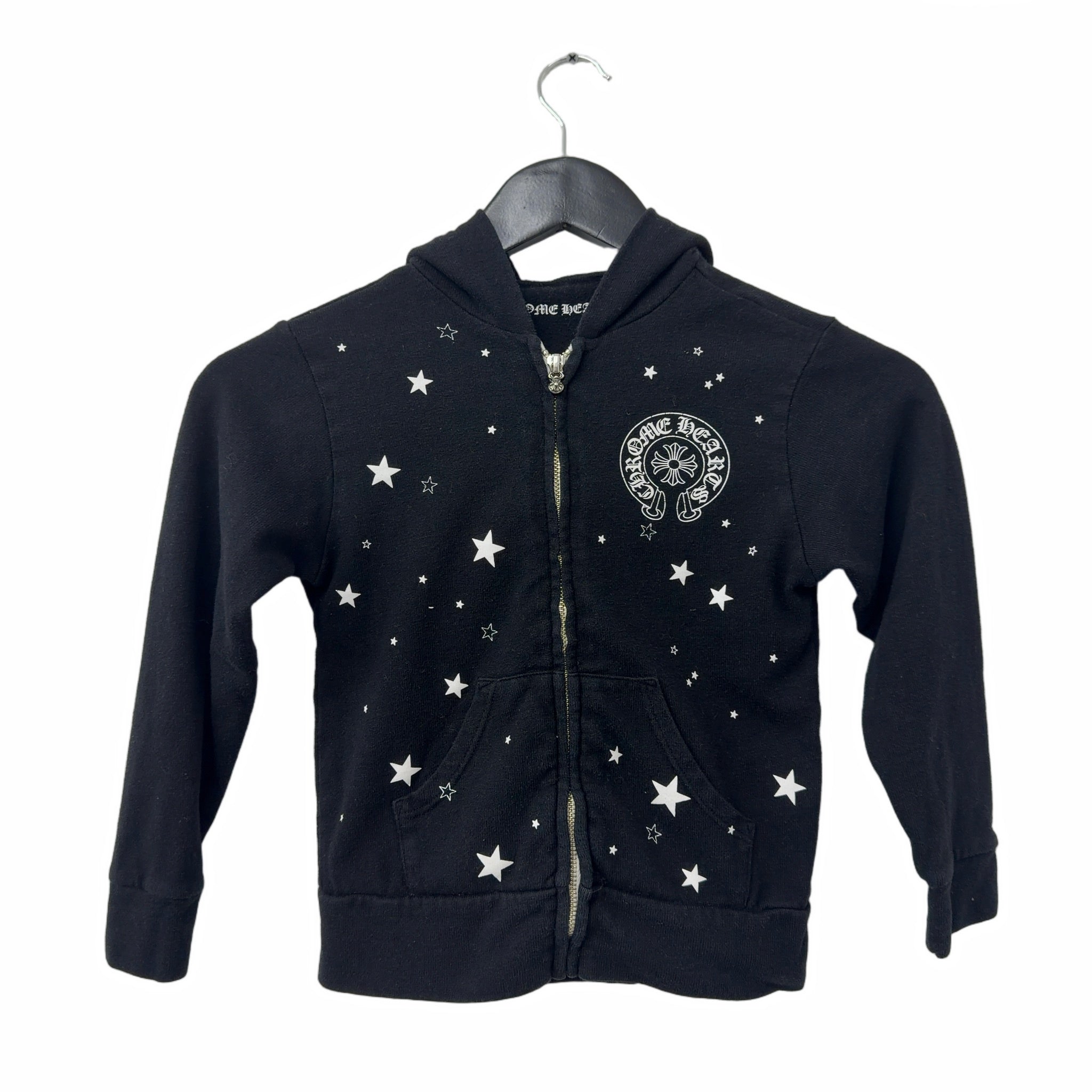 Chrome Hearts Stars Zip Up Hoodie