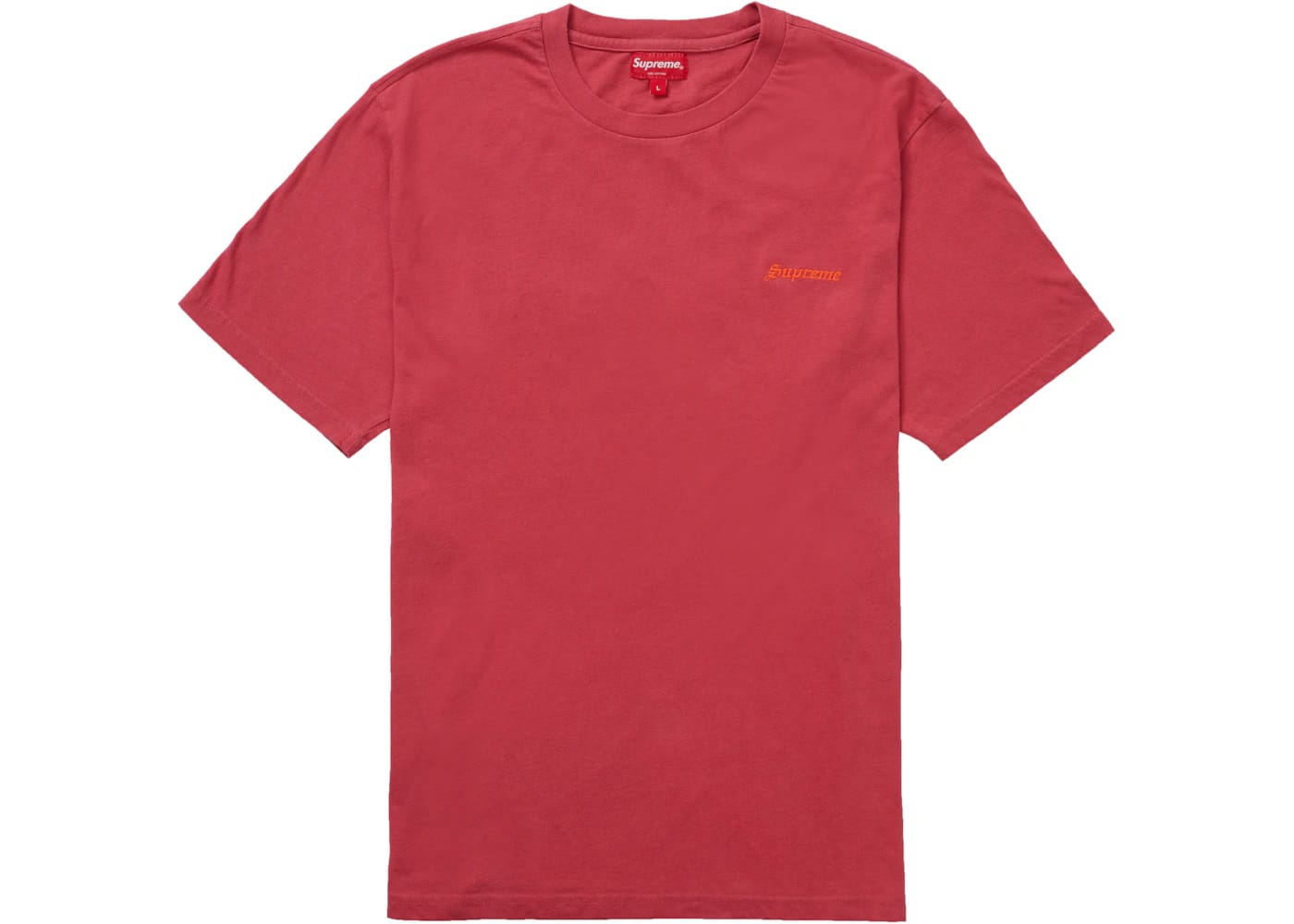Supreme Washed S/S Tee Red