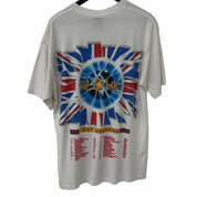 Vintage Def Leppard 1992 The 7-Day Weekend Tour Tee White