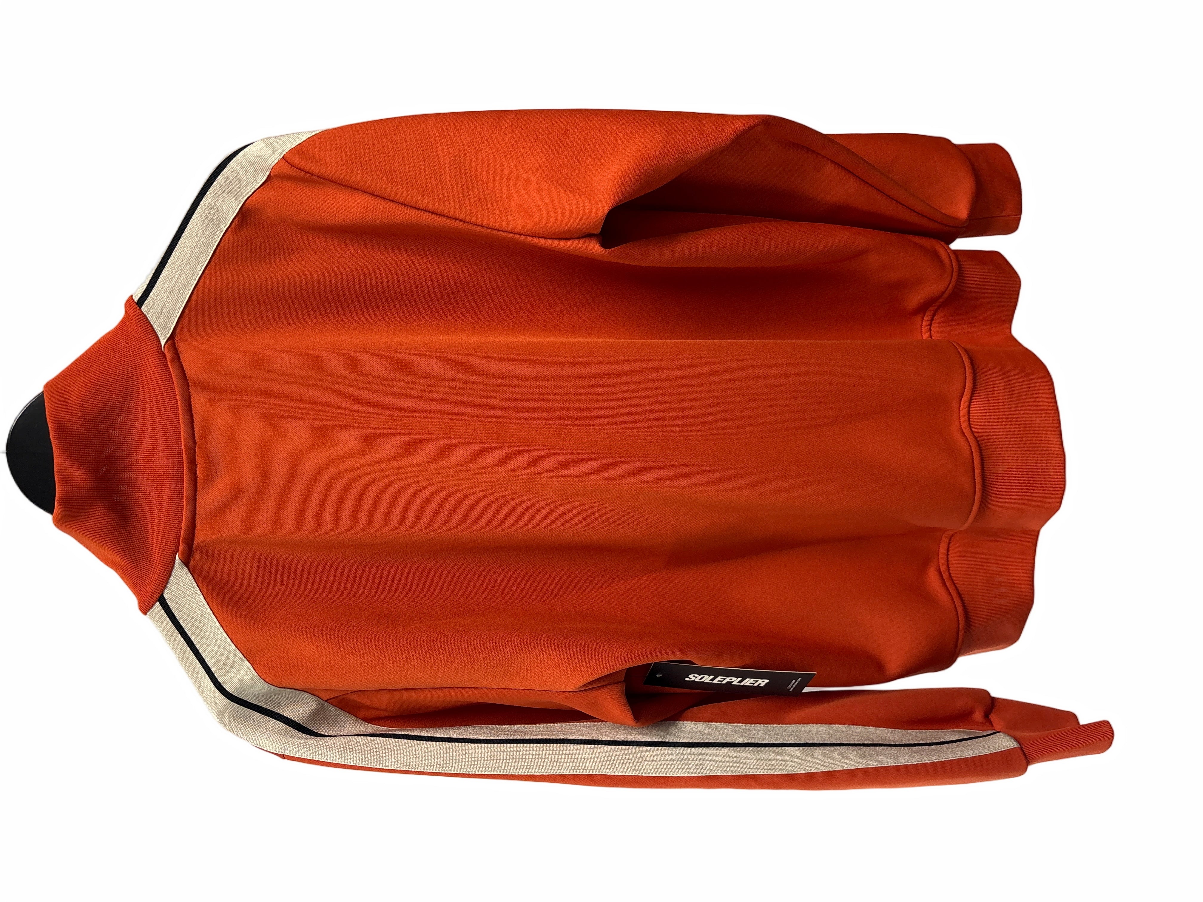 Palm Angels Classic Track Jacket Brick Red/Off White