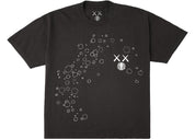 KAWS For Kid Cudi Moon Man GID Tee Vintage Black
