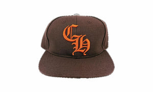 CHROME HEARTS CH BASEBALL HAT "BROWN/ORANGE"