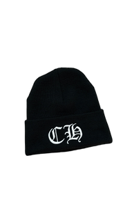 Chrome Hearts CH Logo Beanie Black/White