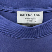 Balenciaga Blue 'Free' T-Shirt