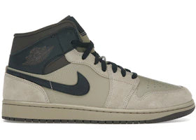Jordan 1 Mid Khaki Baroque Brown