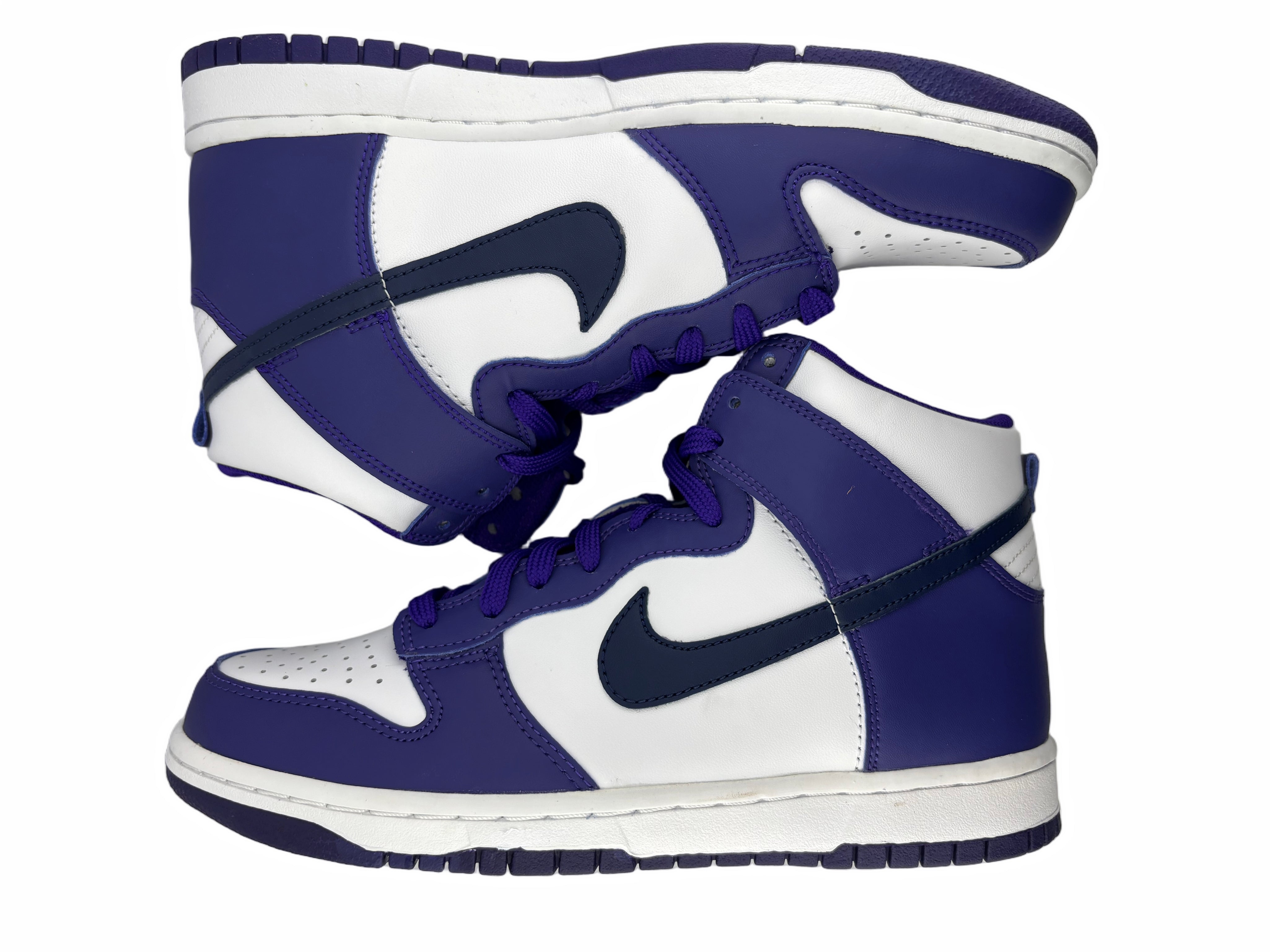 Nike Dunk High Electro Purple Midnght Navy (GS)