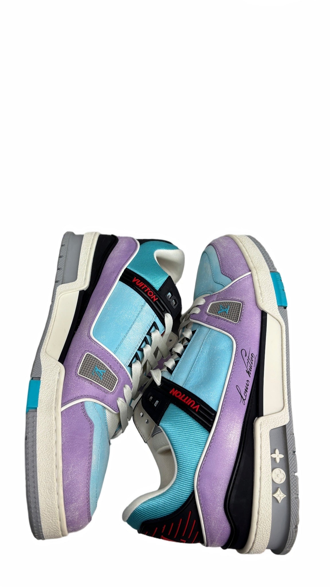 Louis Vuitton LV Trainer Blue Purple