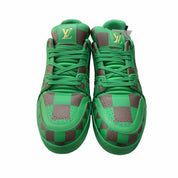 Louis Vuitton LV Trainer Sneaker Damier Pop Green
