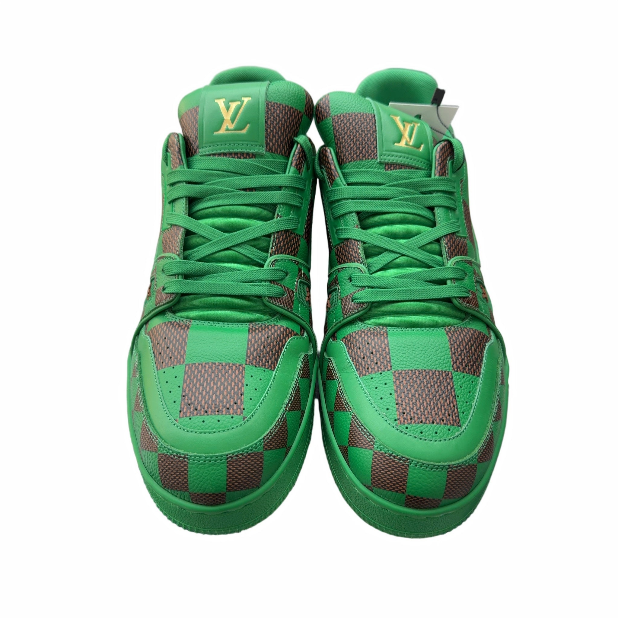 Louis Vuitton LV Trainer Sneaker Damier Pop Green