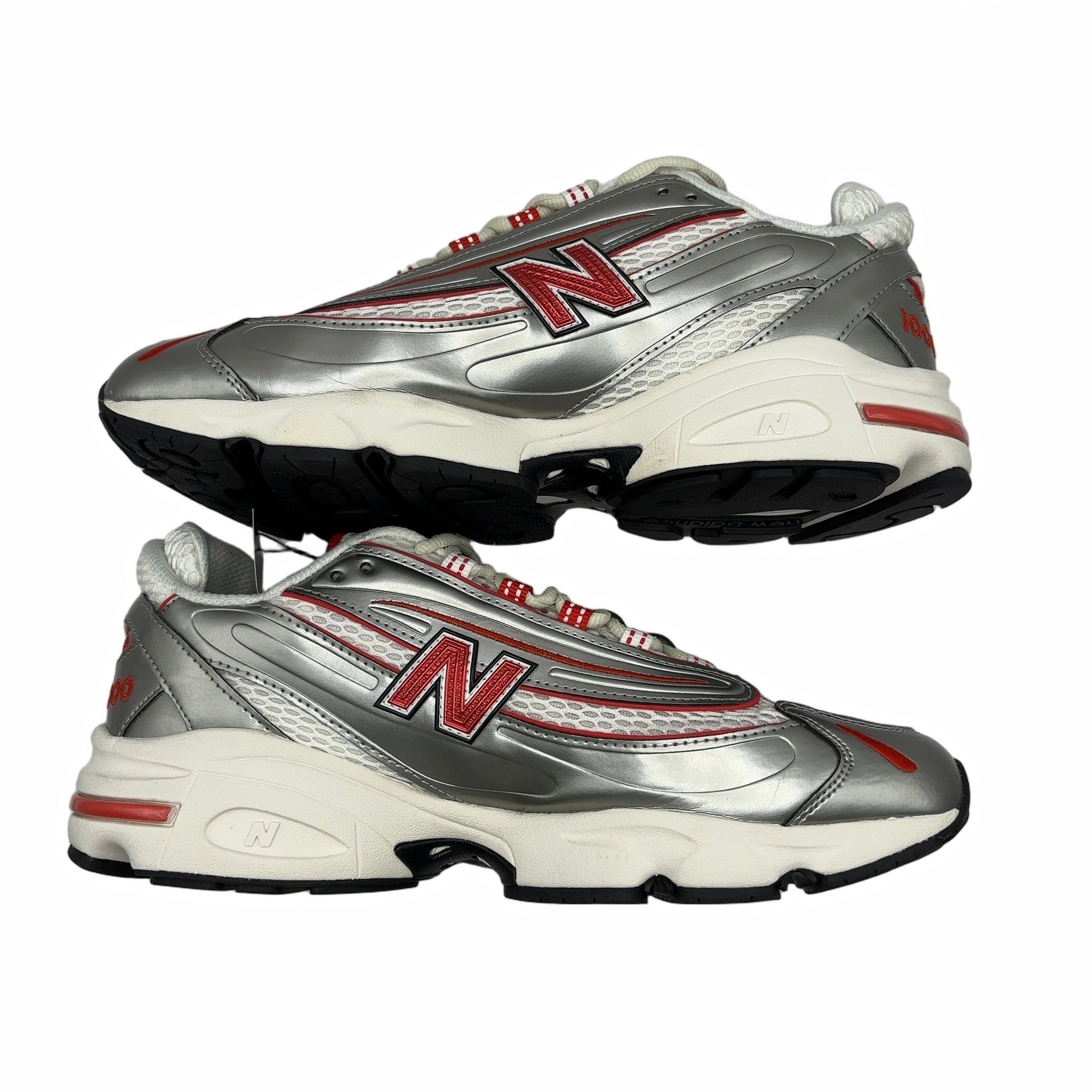 New Balance 1000 thisisneverthat Metallic Silver Red