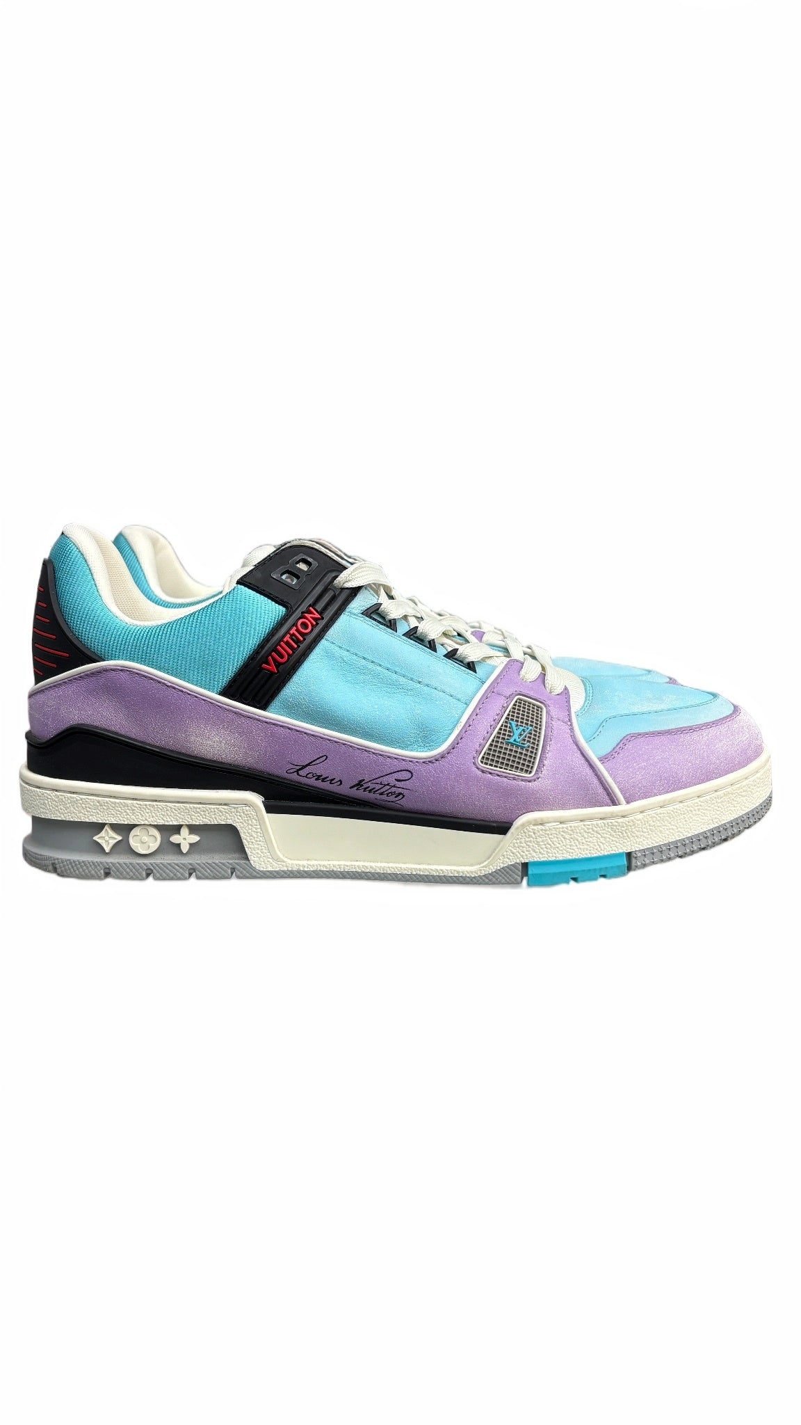 Louis Vuitton LV Trainer Blue Purple