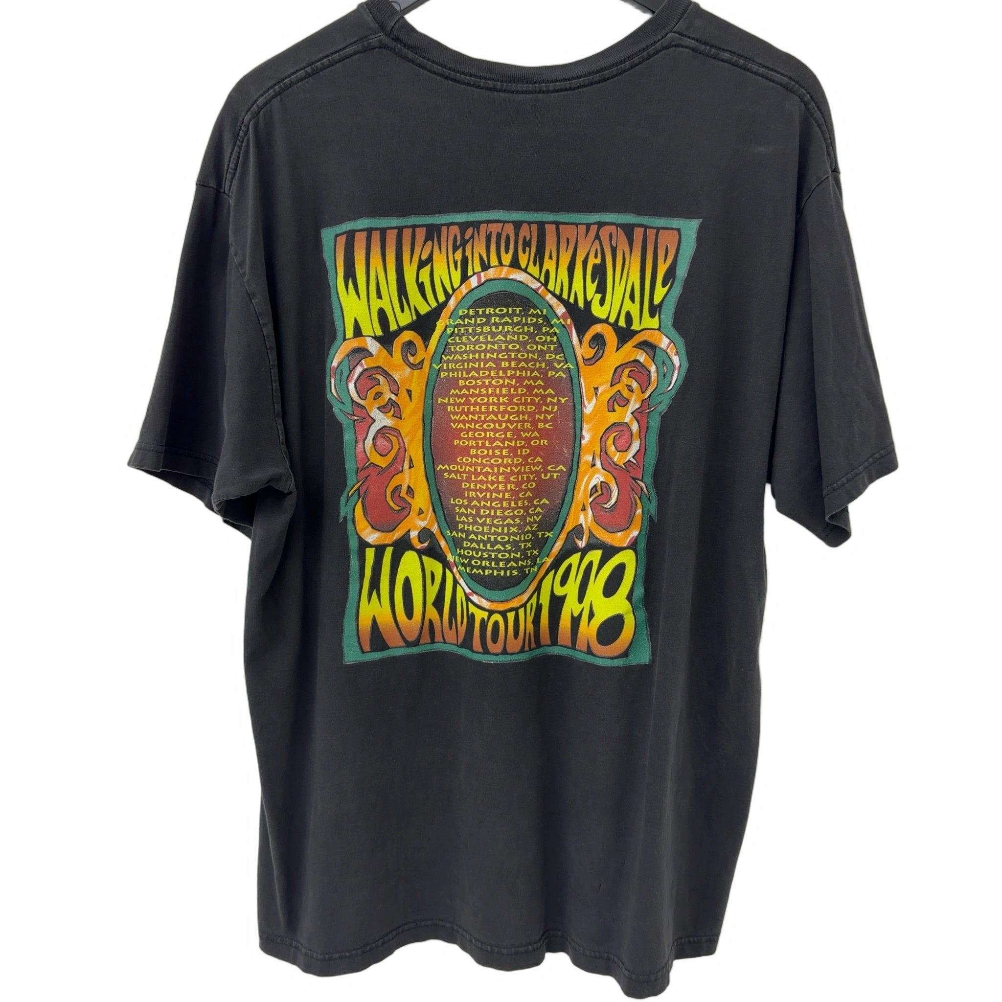 Vintage 1998 Page and Plant Walking Into Clarksdale Tee