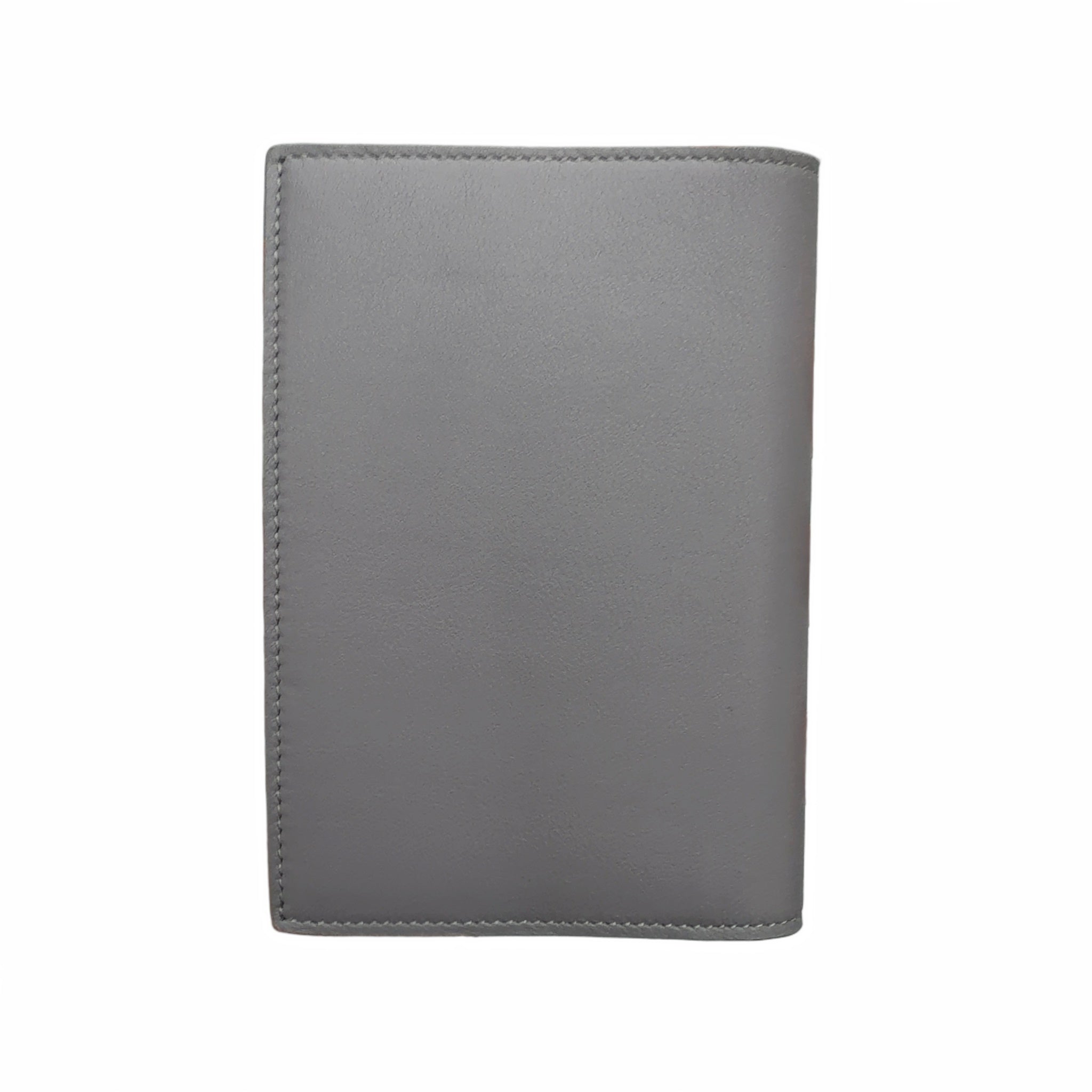 Balenciaga Leather Passport Holder Grey