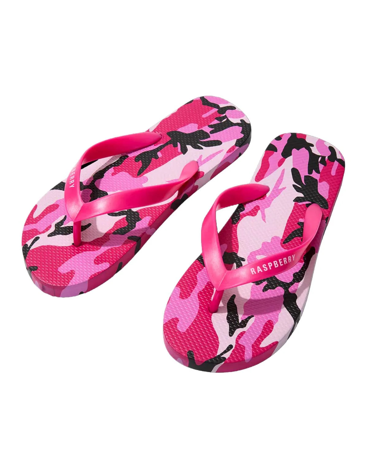 GV Gallery Pink Camo Flip Flops