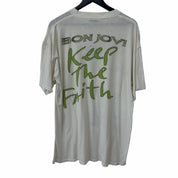 Vintage Bon Jovi 1992 Tour Tee White
