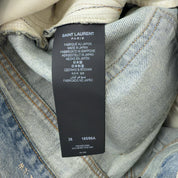Saint Laurent Slim Fit Jeans Light Fall Blue Denim