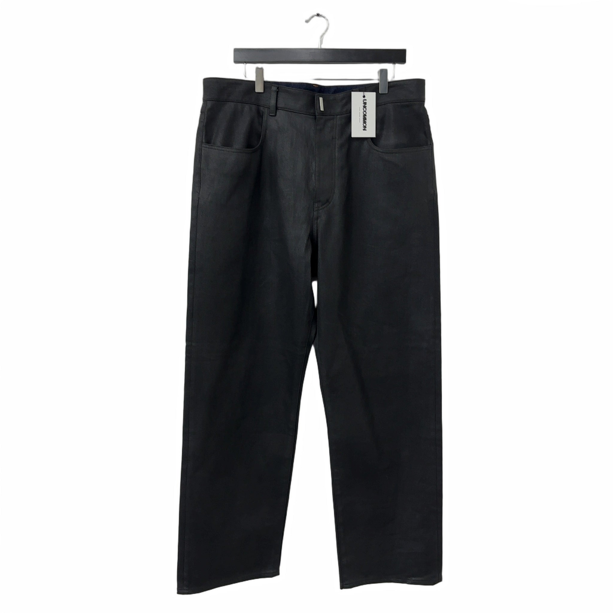 Givenchy Black Waxed Denim Jeans