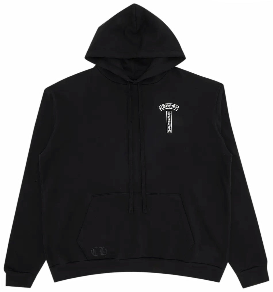 Chrome Hearts Fuck You T-Bar Logo Hoodie Black