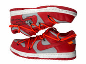 Nike Dunk Low Off-White University Red