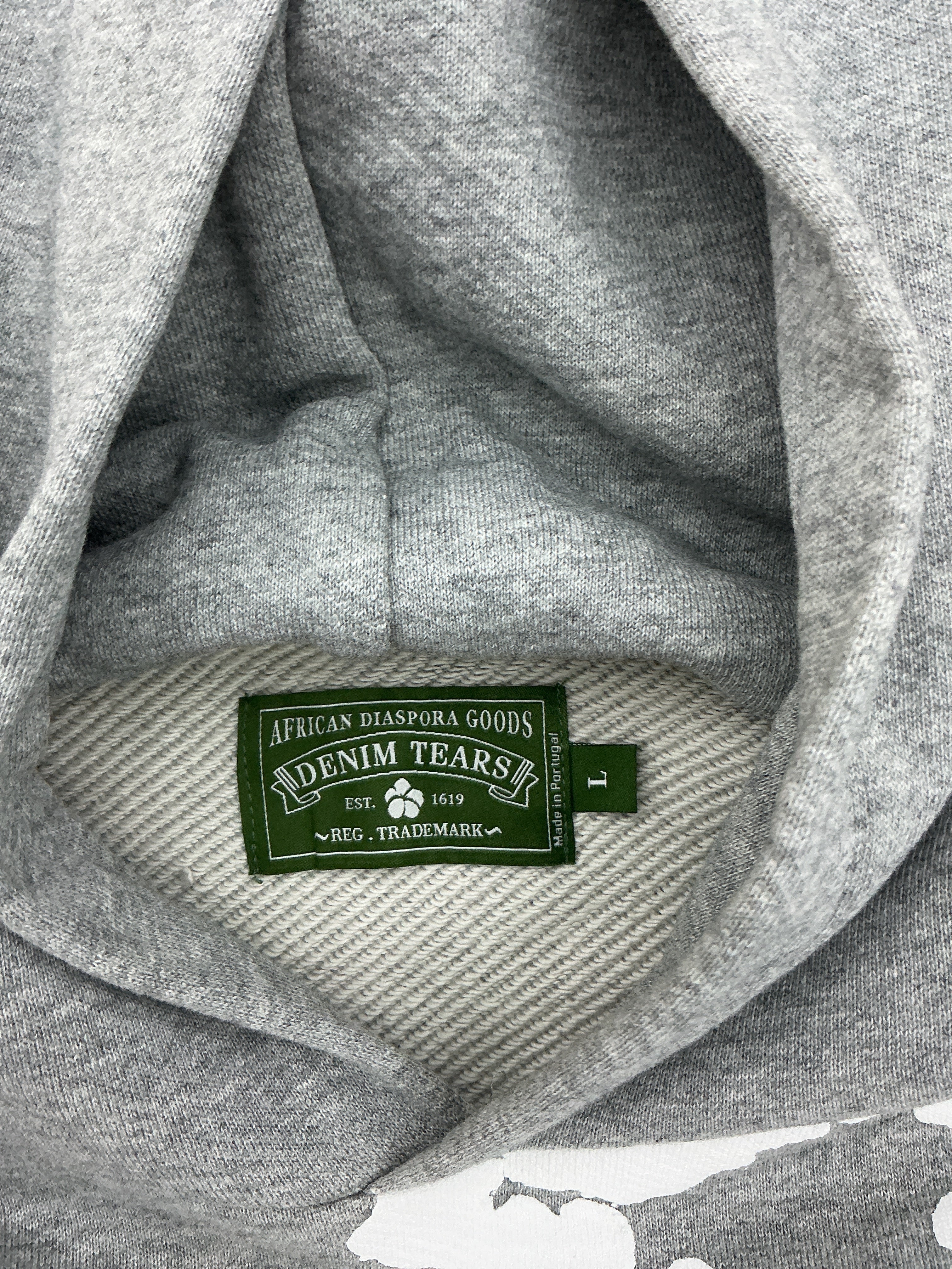 Denim Tears The Cotton Wreath Sweatshirt Grey