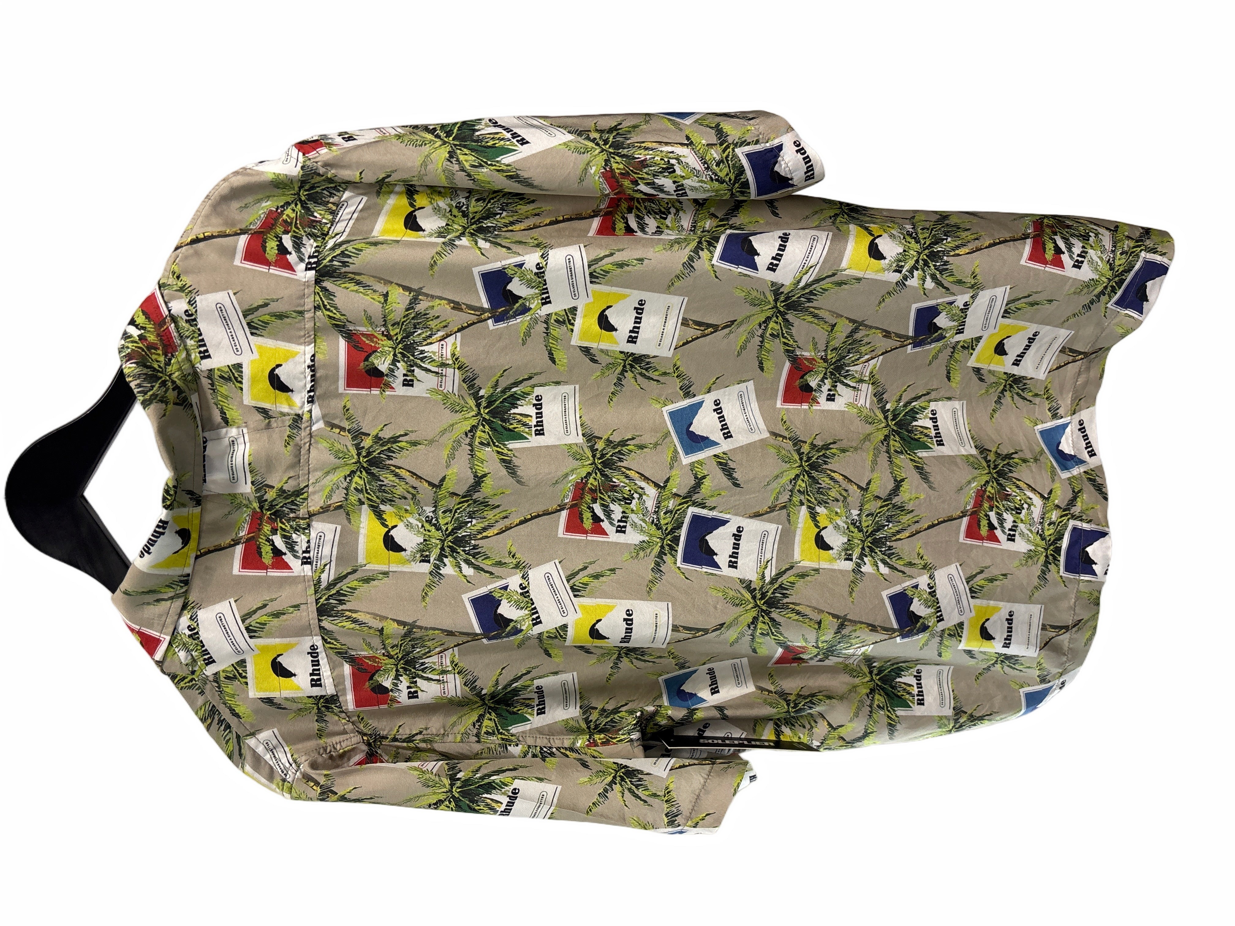 Rhude Ciggerate Print Button Shirt Multi