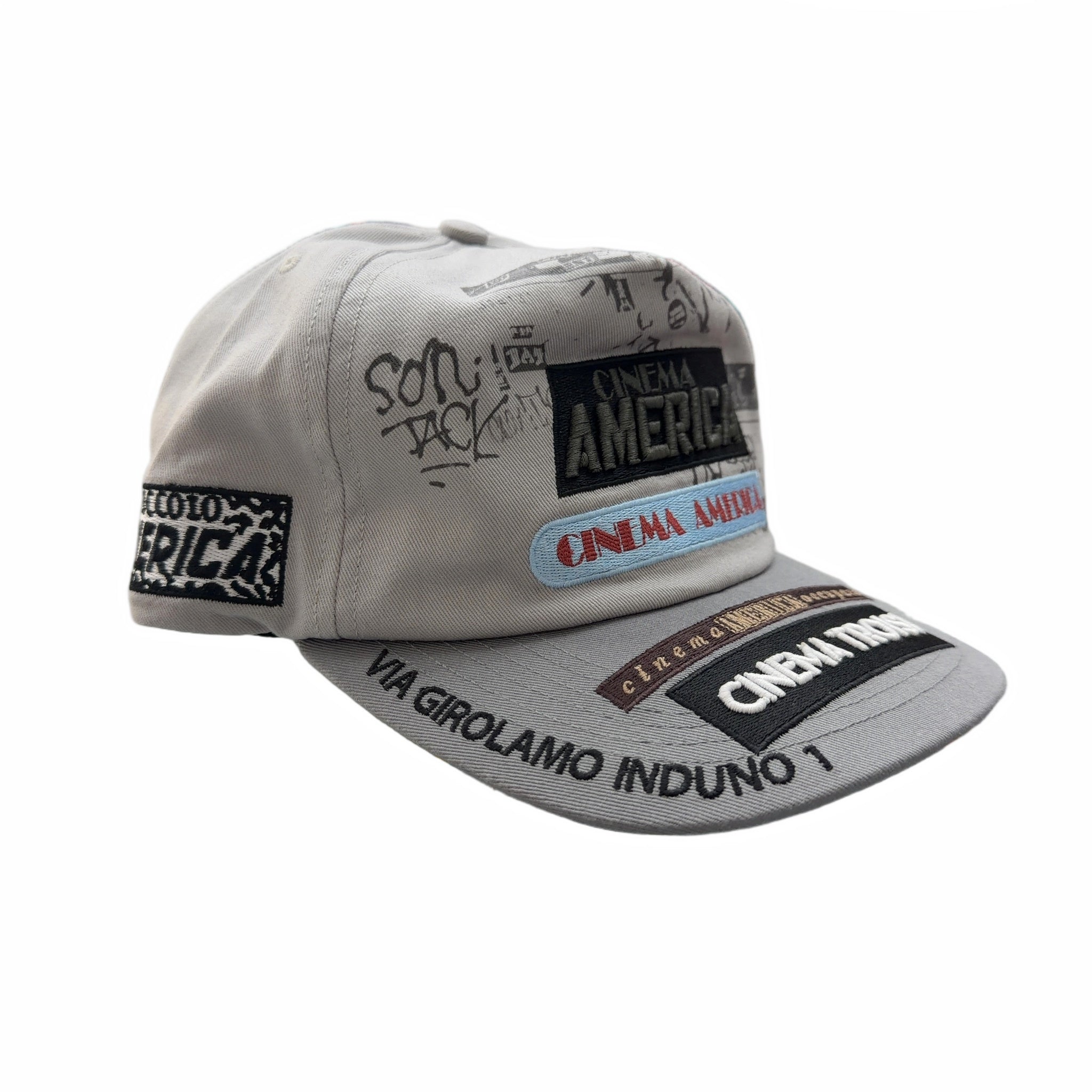 Play Hollywood Cinema America Grey Hat Cap