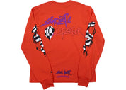 Chrome Hearts Matty Boy Sadistic Lipstick L/S T-Shirt Red