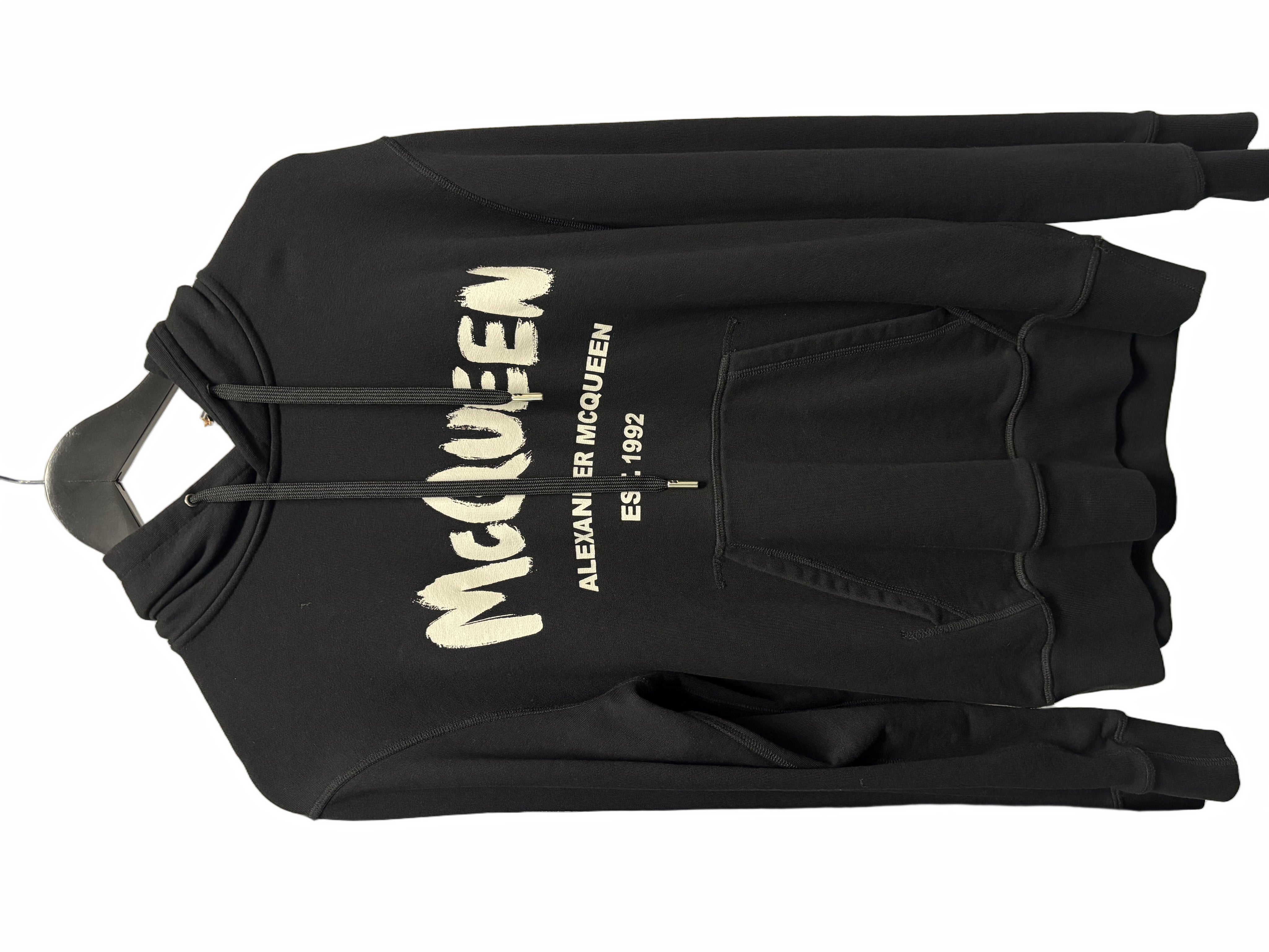 Alexander McQueen Graffiti Logo Hoodie