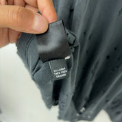 Amiri Shotgun Logo Distressed Tee Black