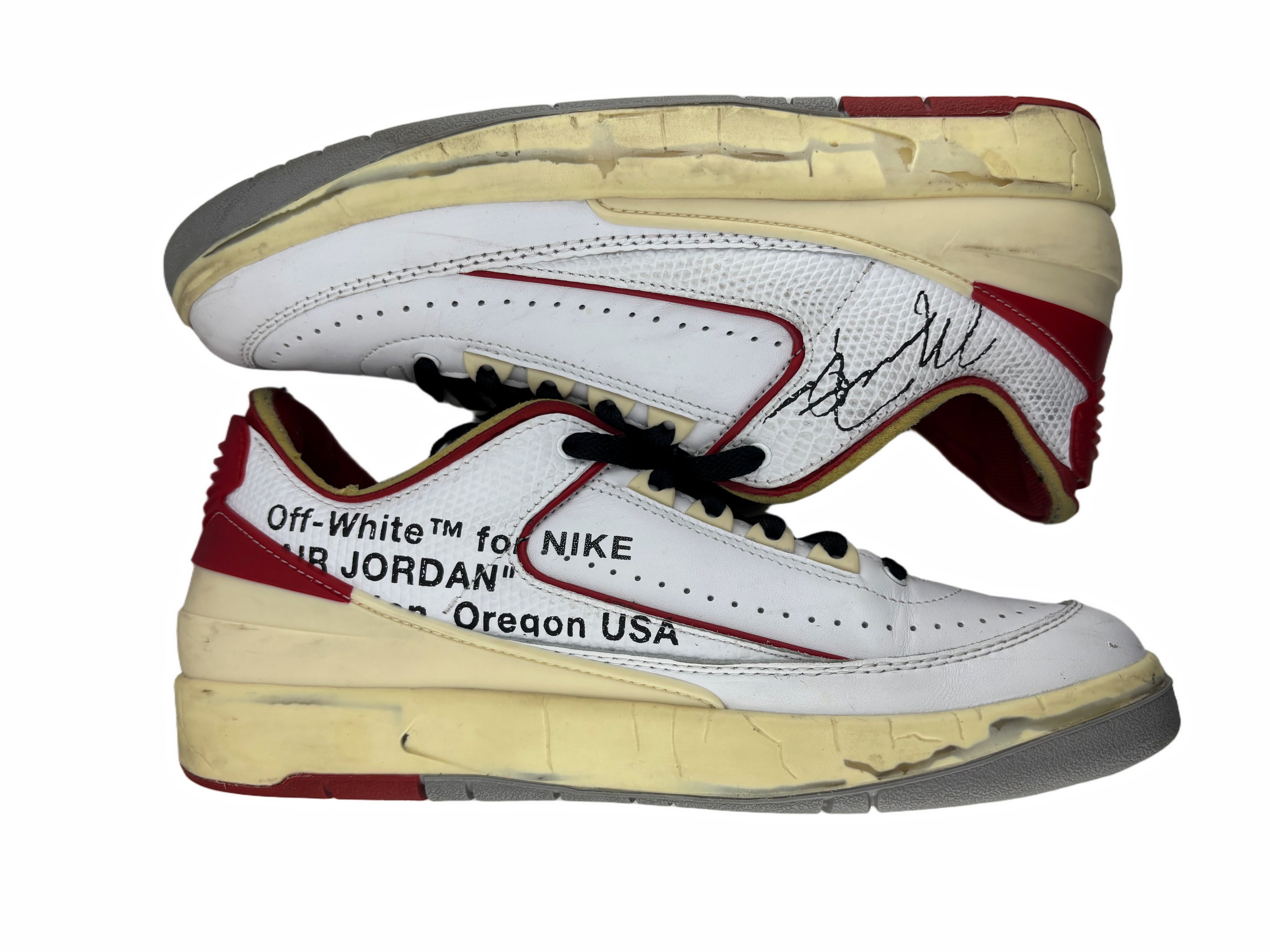 Jordan 2 Retro Low SP Off-White White Red