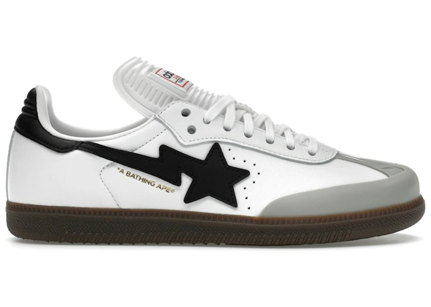 adidas Samba Bape White Black Gum