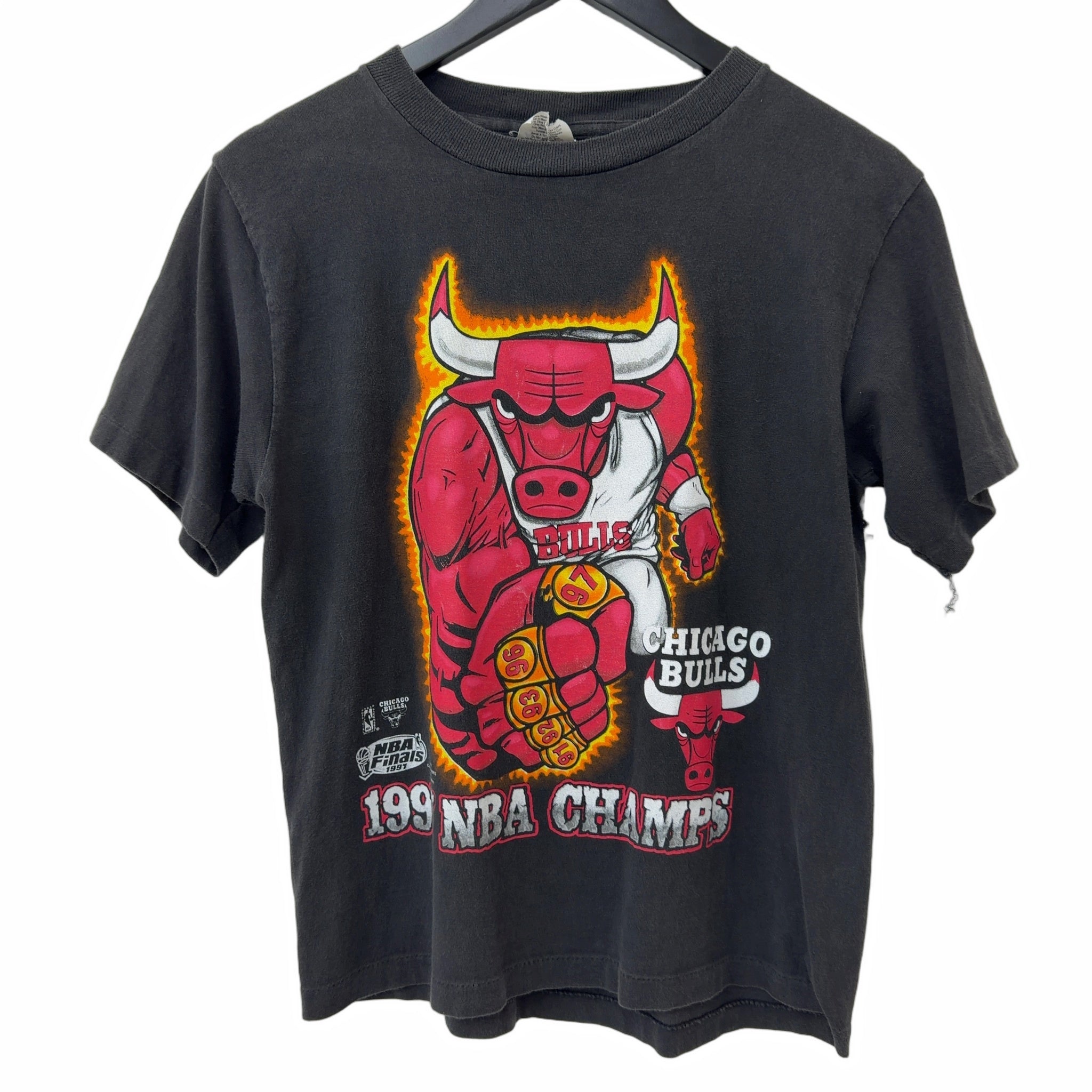 Vintage 1997 Chicago Bulls NBA Champs Tee Black