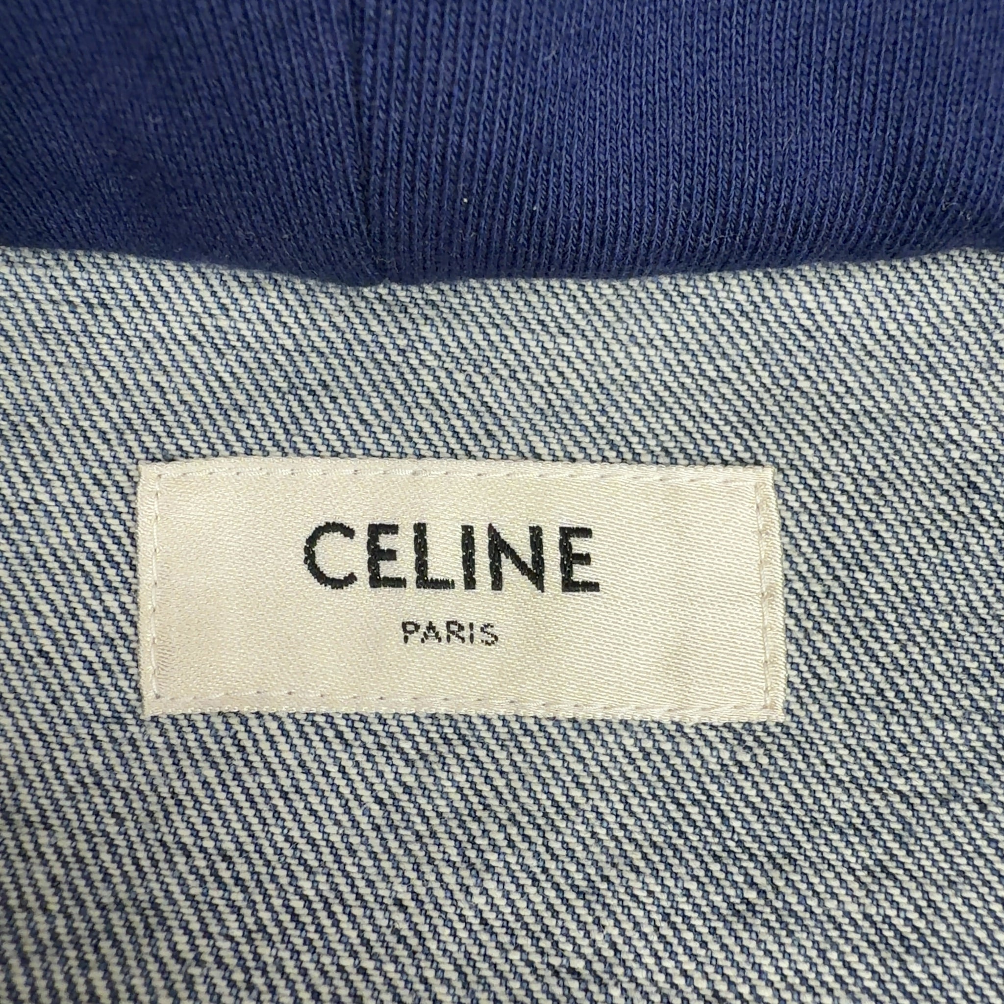 Celine Hooded Denim Jacket