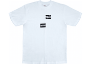 Supreme Comme des Garcons SHIRT Split Box Logo Tee White