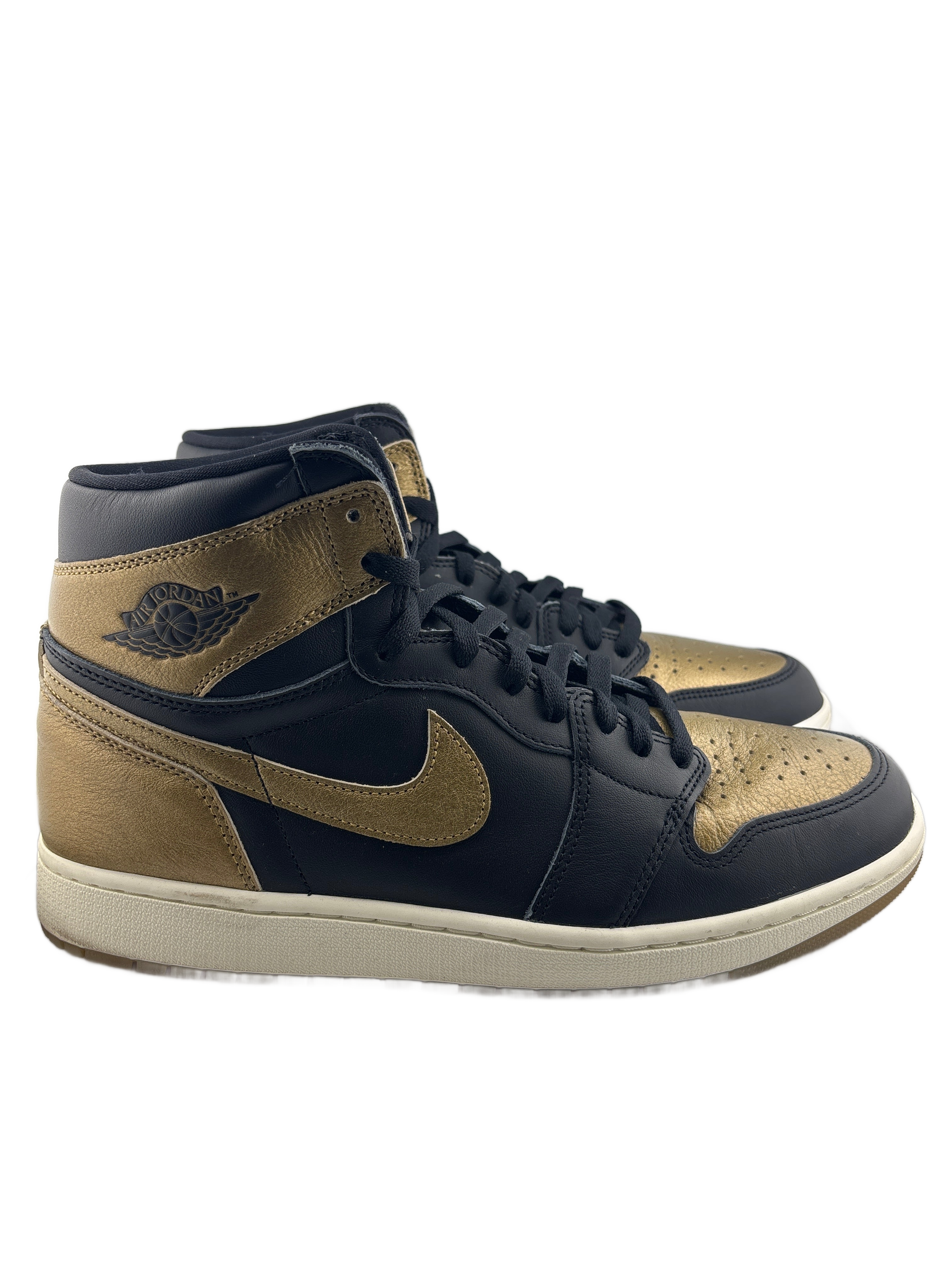 Jordan 1 Retro High OG Black Metallic Gold