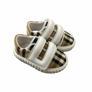 Burberry Kids Vintage Check canvas sneakers