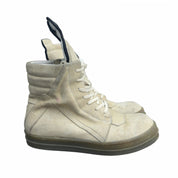 Rick Owens Geobasket Blistered Suede Gum Sole