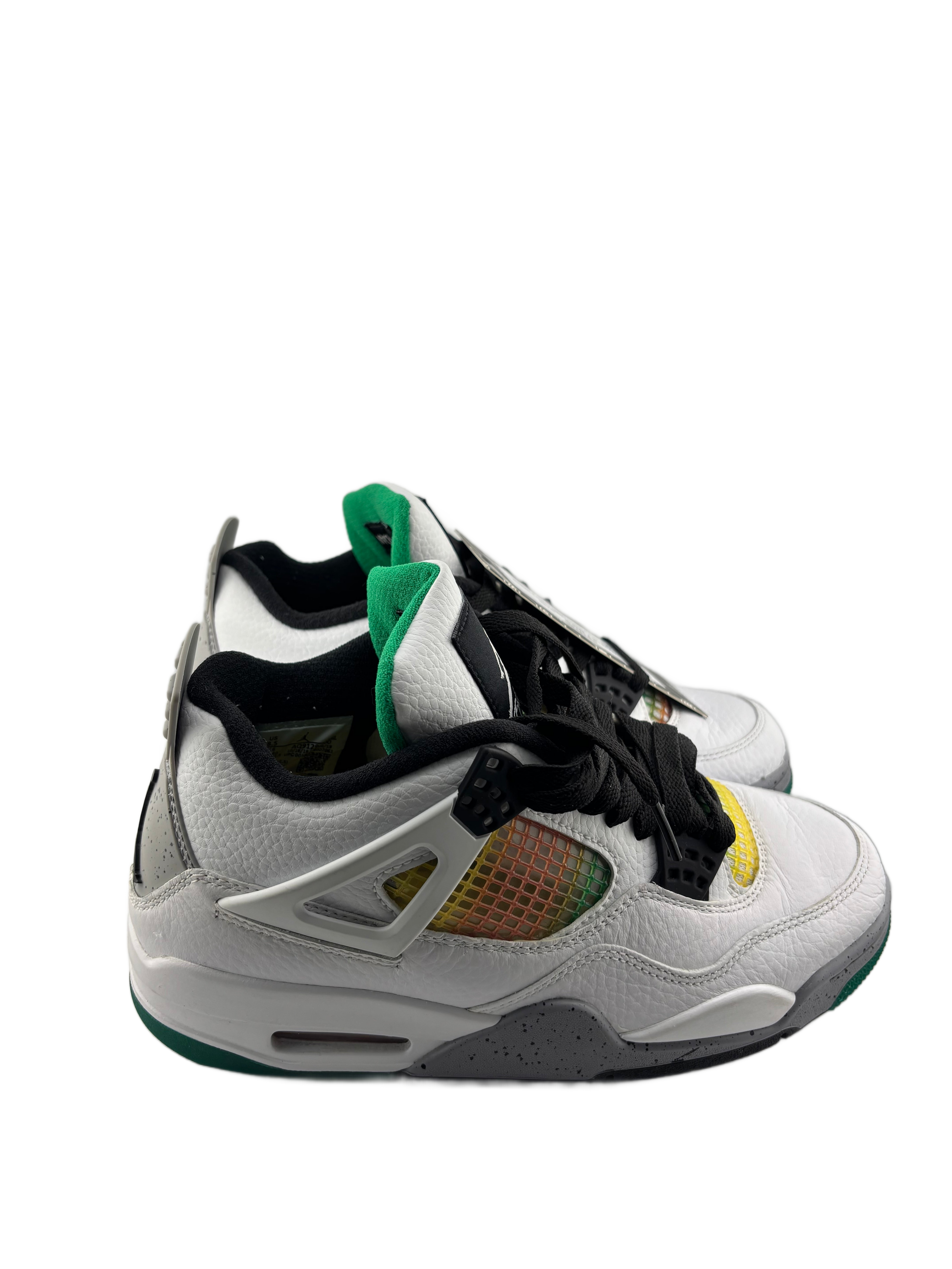 Jordan 4 Retro Lucid Green Rasta (Women's)