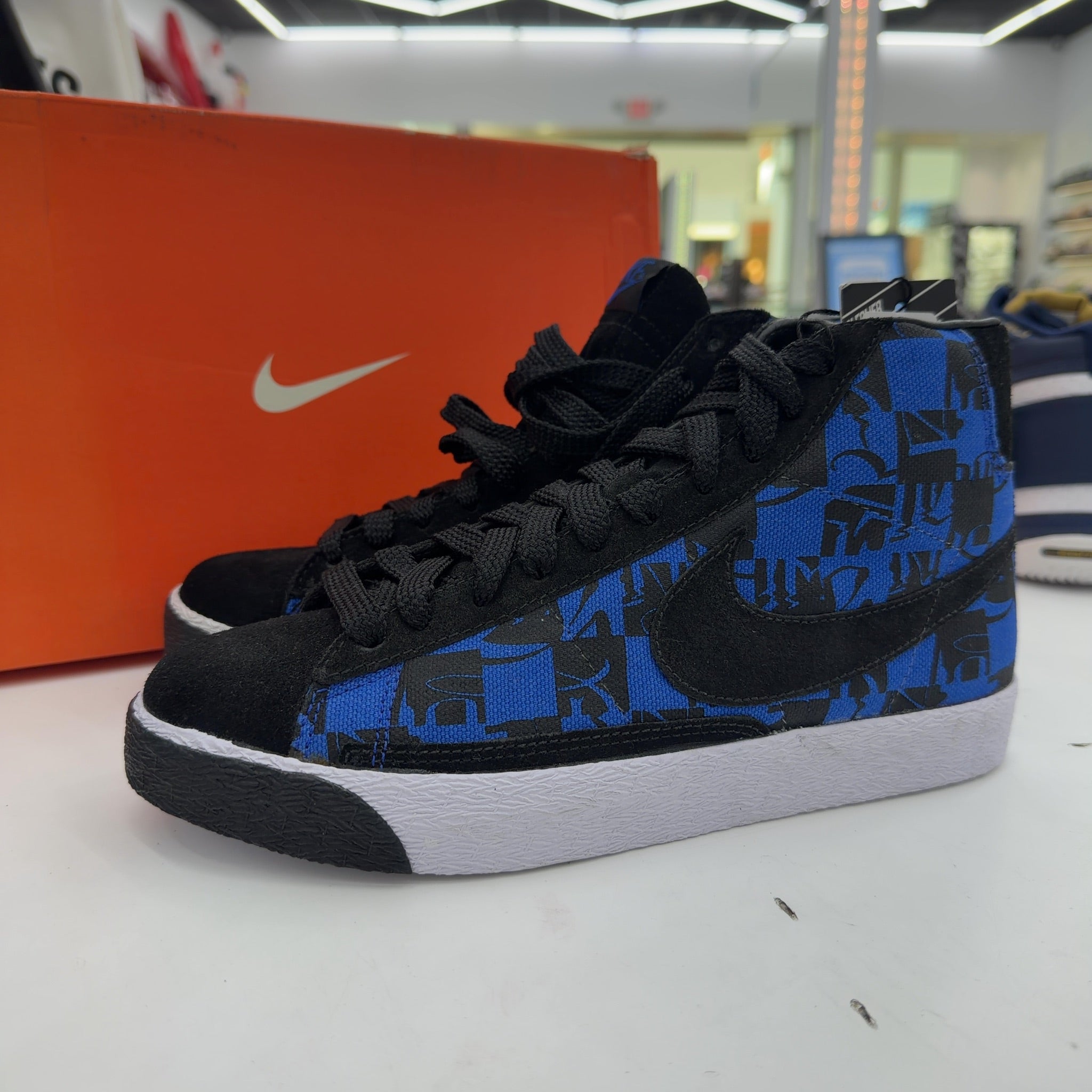 Nike SB Blazer Stussy Neighborhood Blue