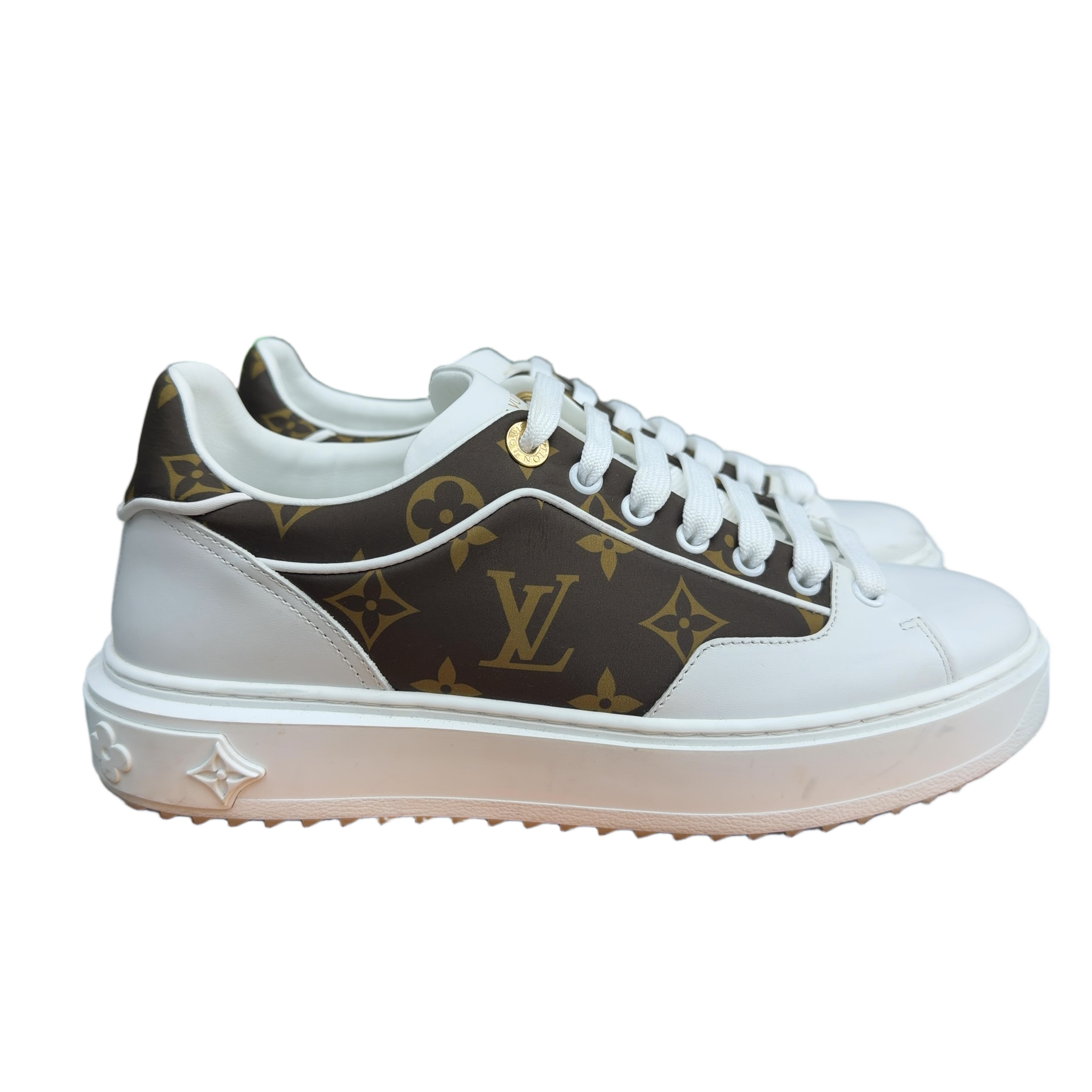 Monogram Nylon Time Out Sneakers 37