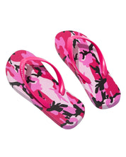 GV Gallery Pink Camo Flip Flops