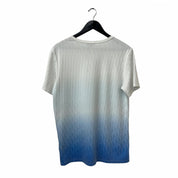 Dior Oblique Gradient Tee Blue/White