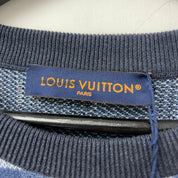 Louis Vuitton Damier Crewneck Blue