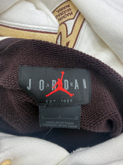 Jordan x Maison Chateau Rouge Women's Fleece Top Hoodie Brown