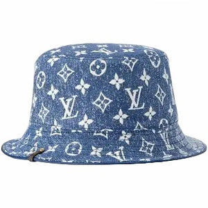 Louis Vuitton Bob Bucket Hat Monogram Denim