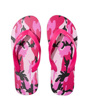 GV Gallery Pink Camo Flip Flops