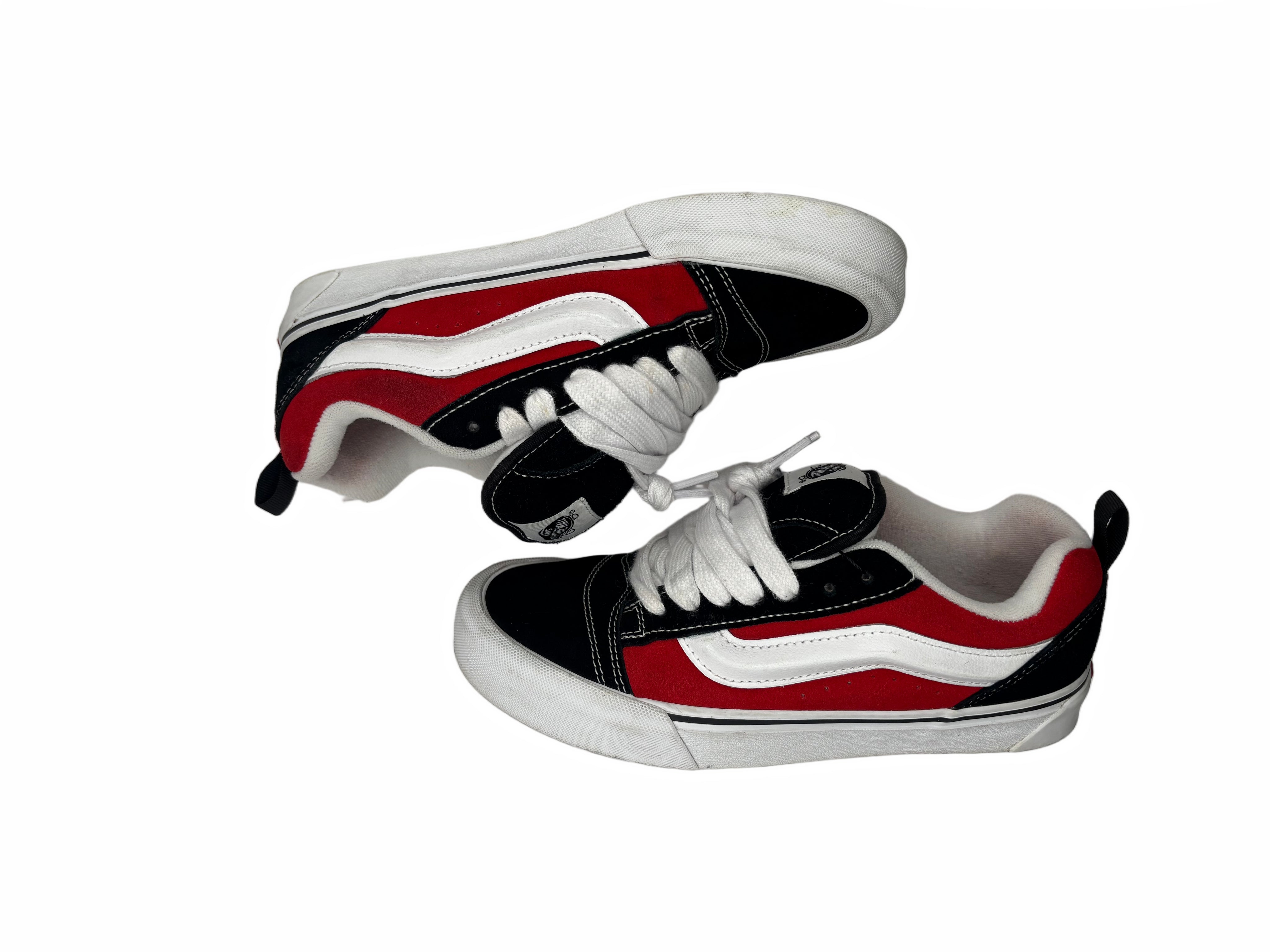 Vans Knu Skool Black Red